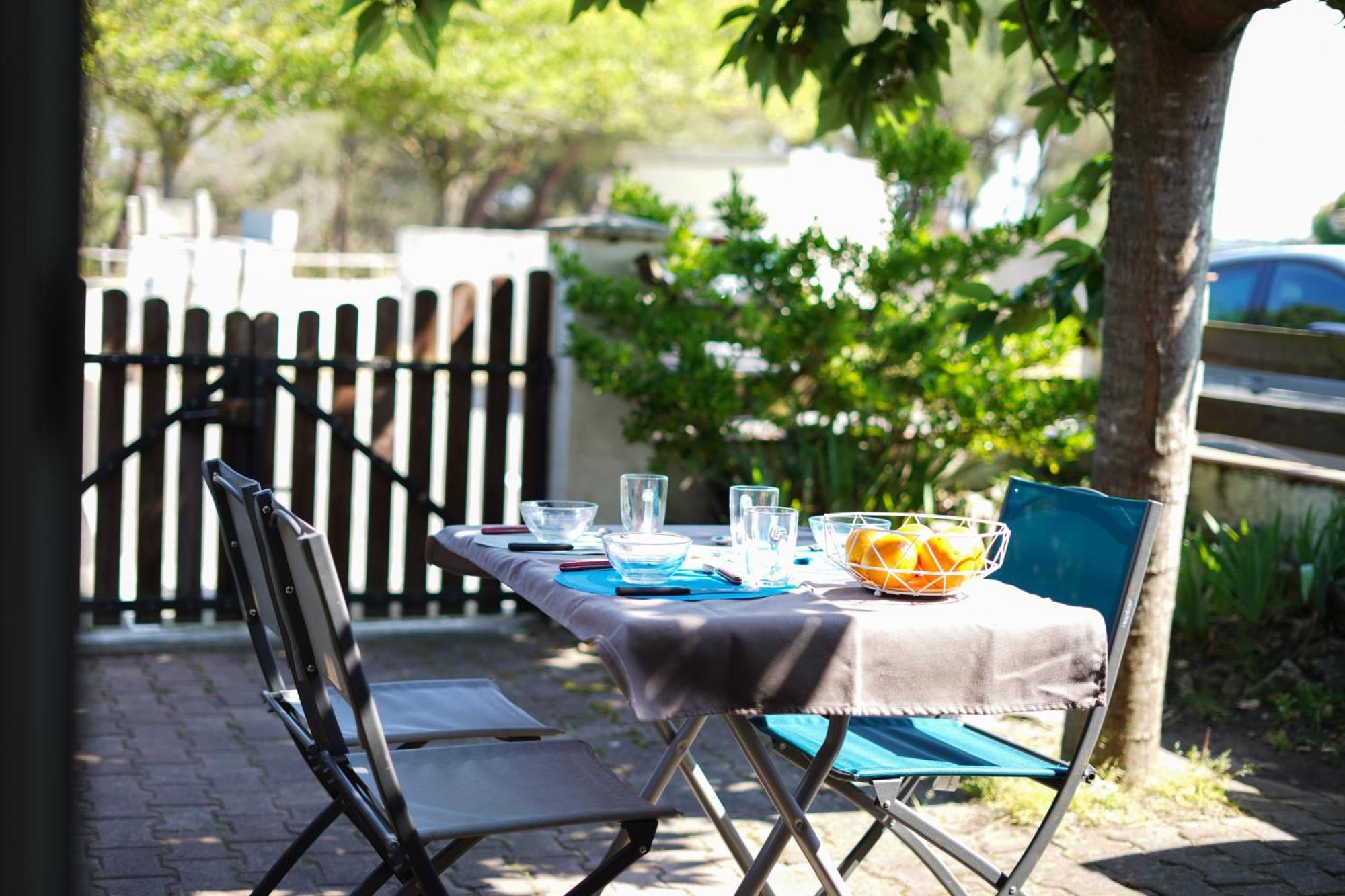 Maisonnette Au Pied De L'Ocean Avec Terrasse Biscarrosse Exterior foto
