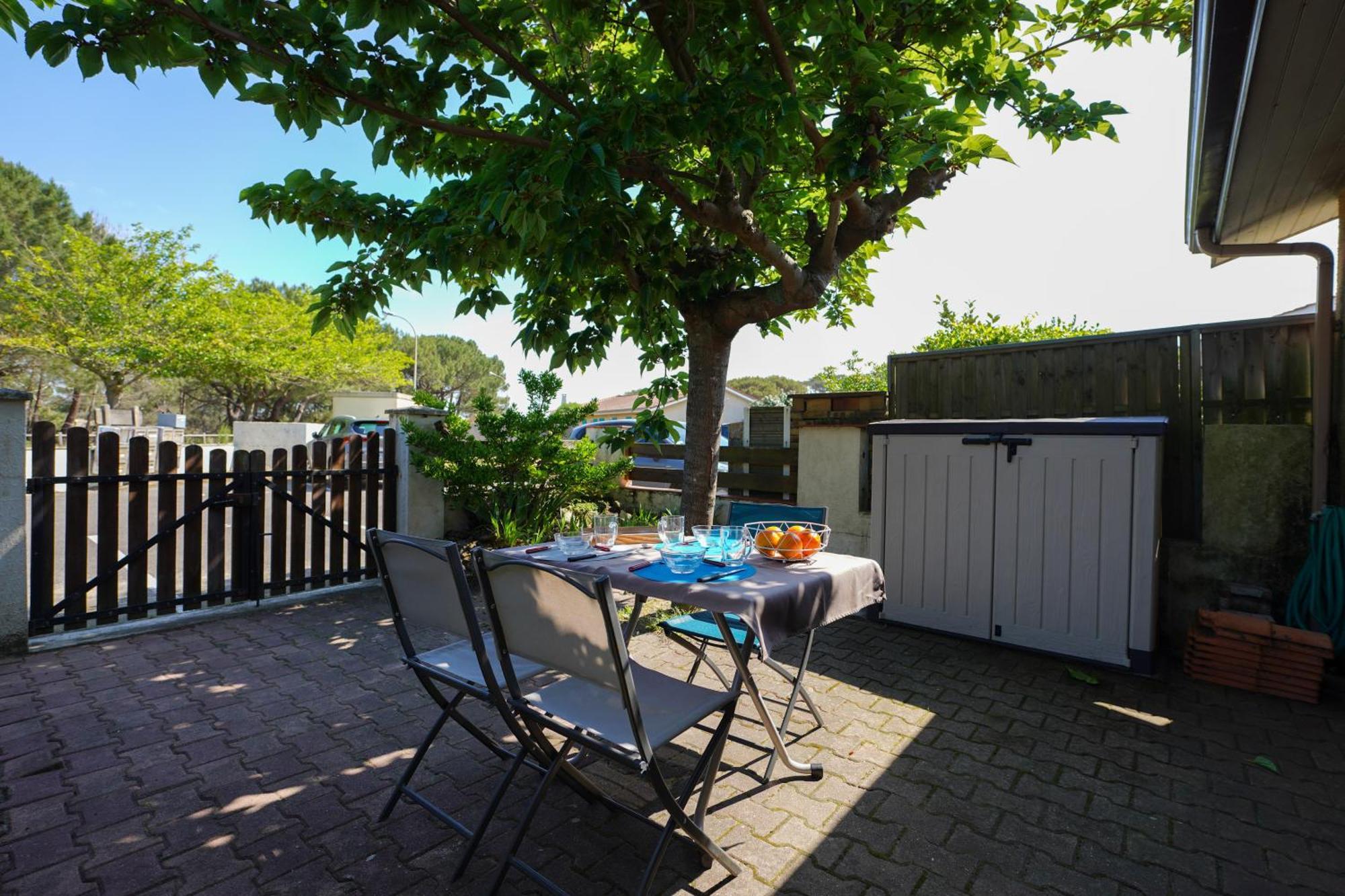 Maisonnette Au Pied De L'Ocean Avec Terrasse Biscarrosse Exterior foto